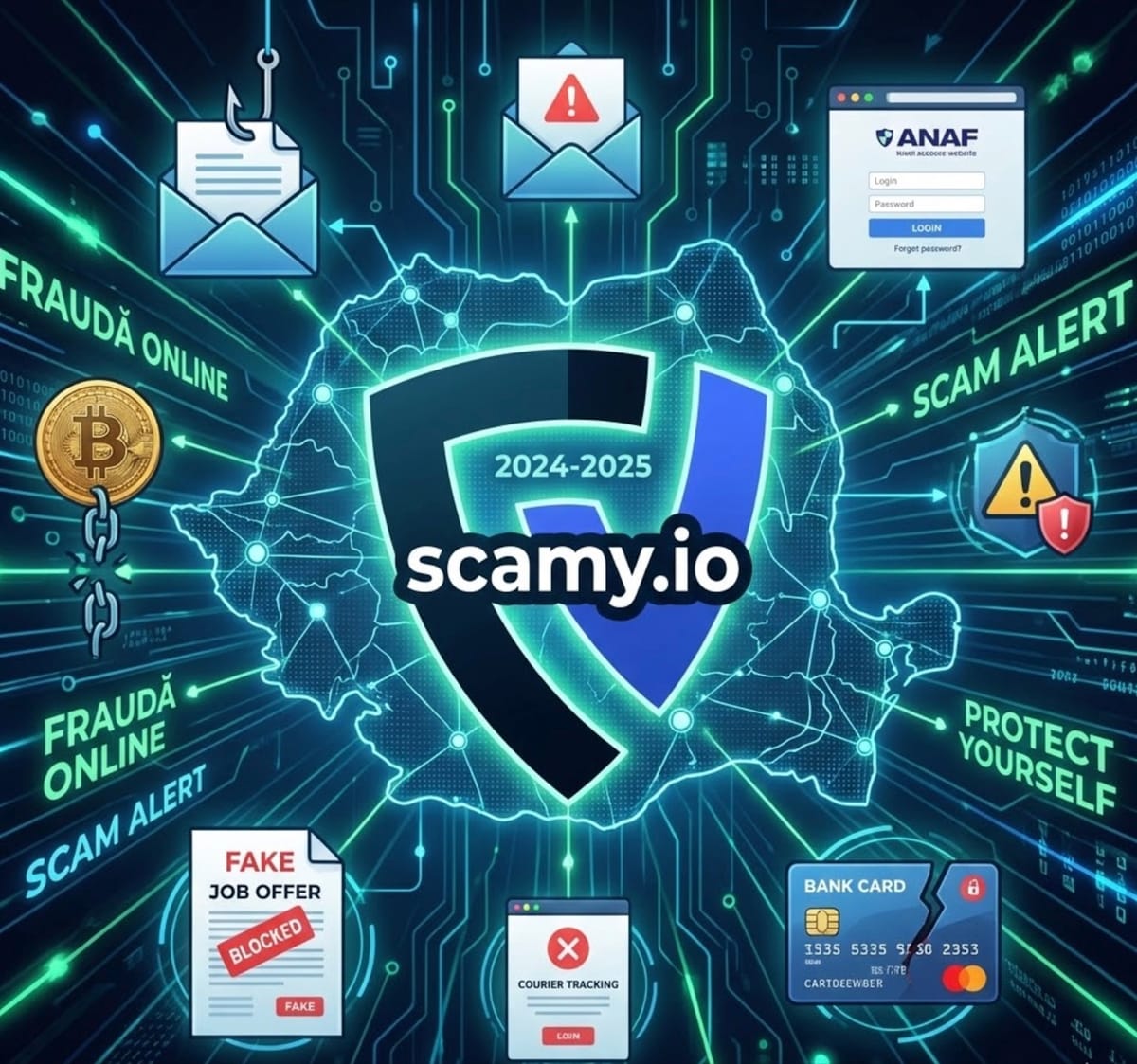 RAPORT Scam România 2025: Top 10 fraude online reale și cum să te protejezi de phishing