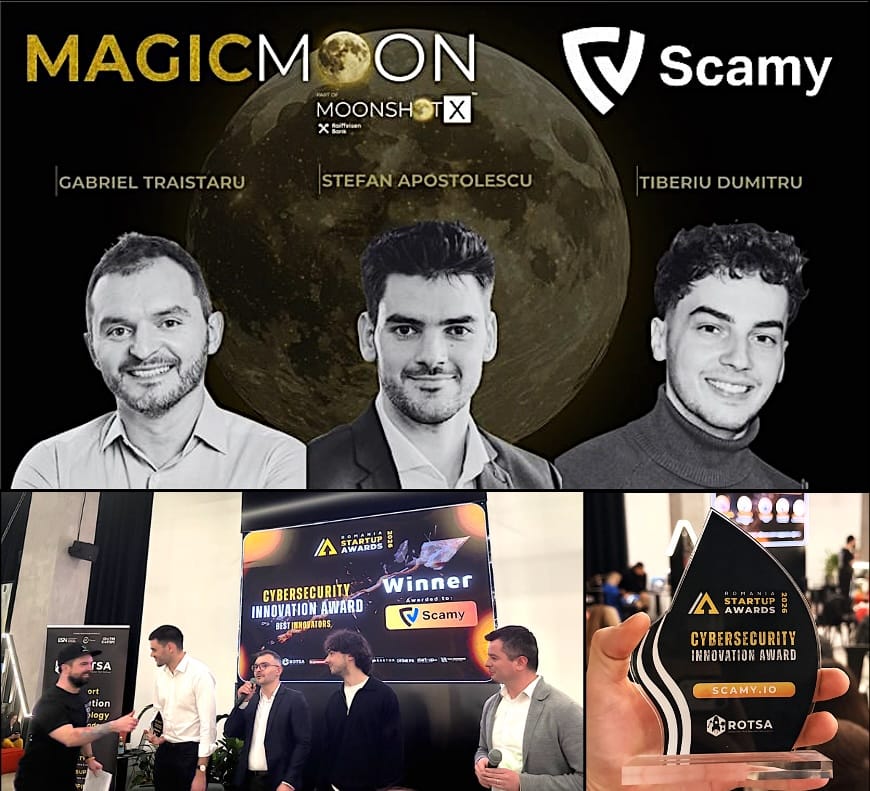Scamy.io Wins MagicMoon and Receives ROTSA Recognition for Fighting Online Scams